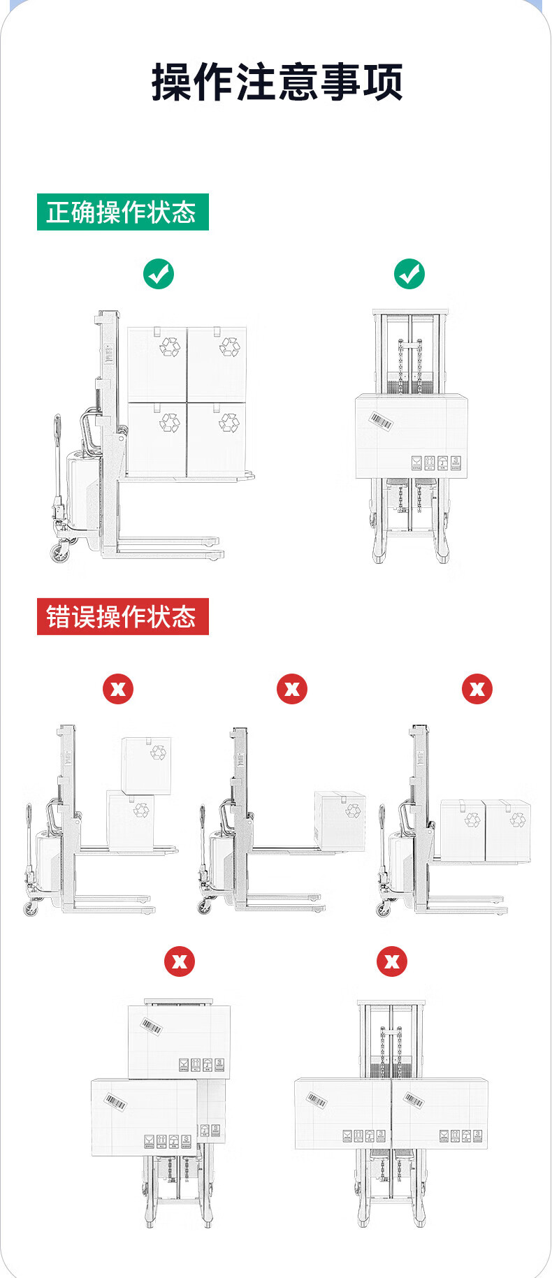 揚子全電動堆高車CDD-C(圖16)